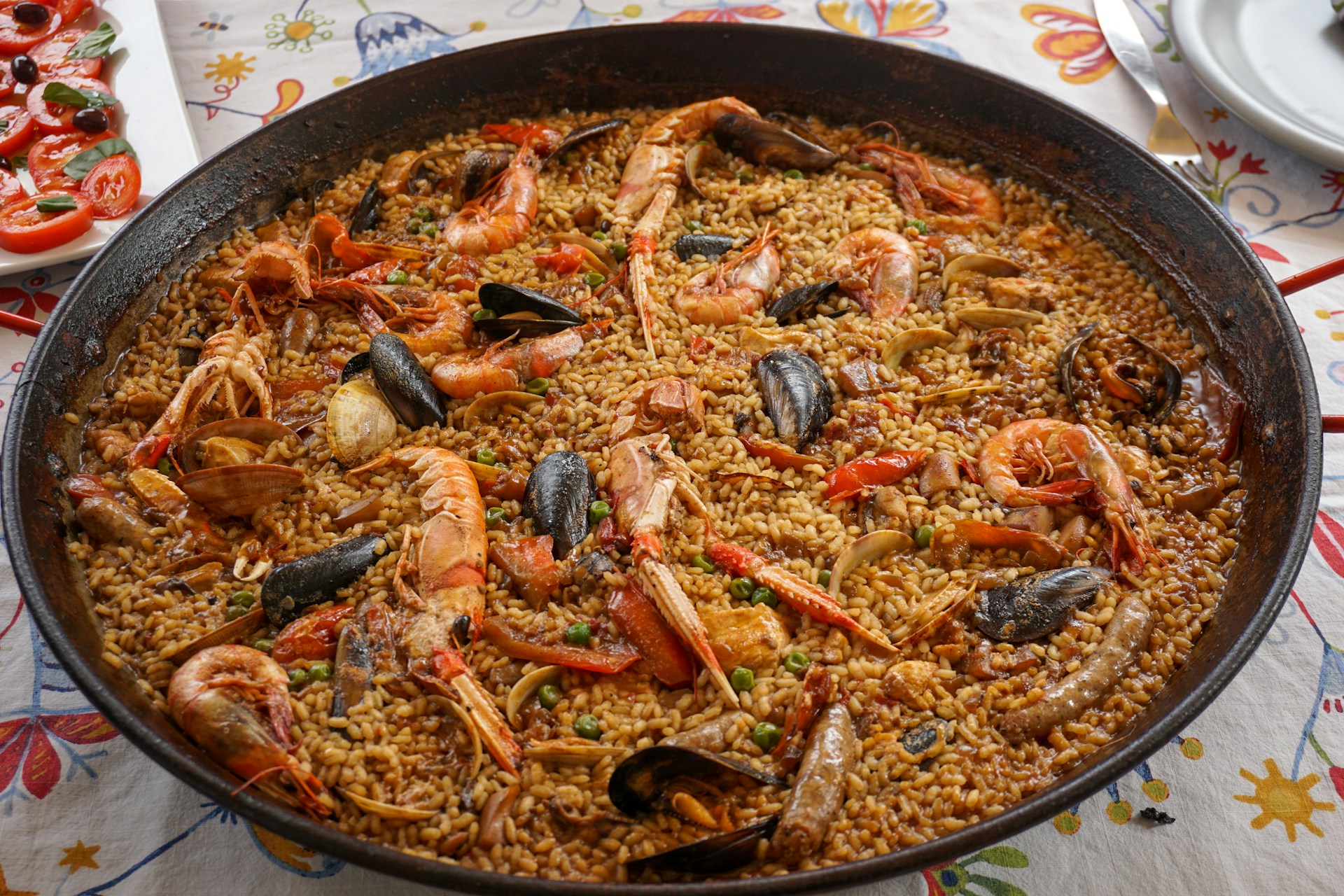 Moroccan-Spiced Paella
