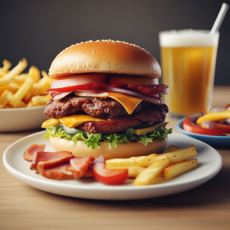 Ultimate Bacon Cheeseburger