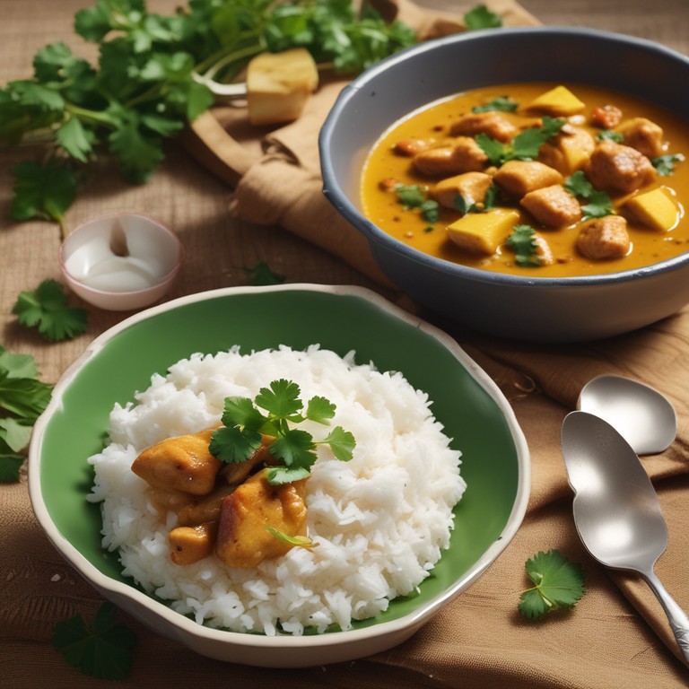 Tropical Chicken Curry