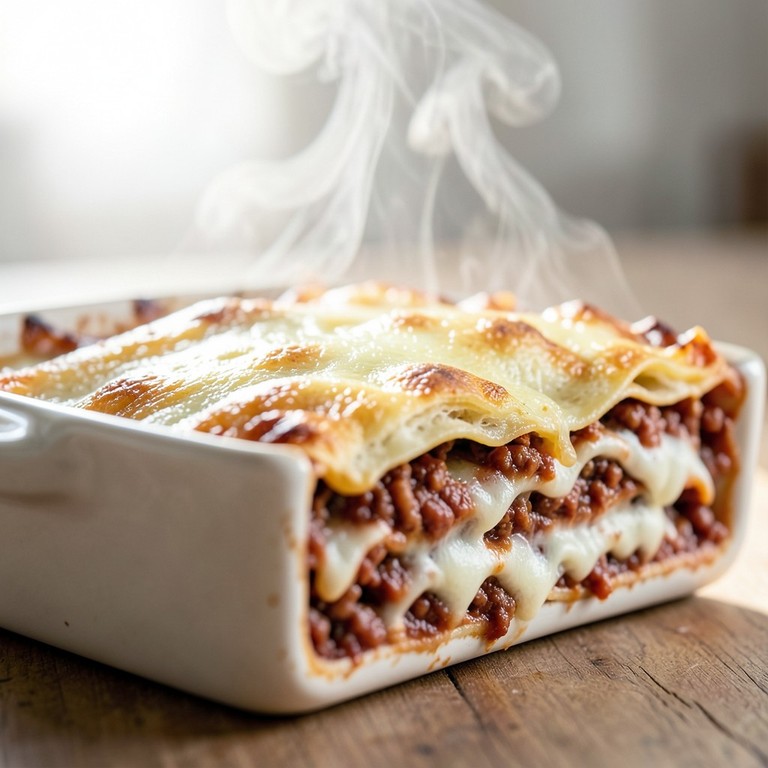 Klassische Bolognese-Lasagne